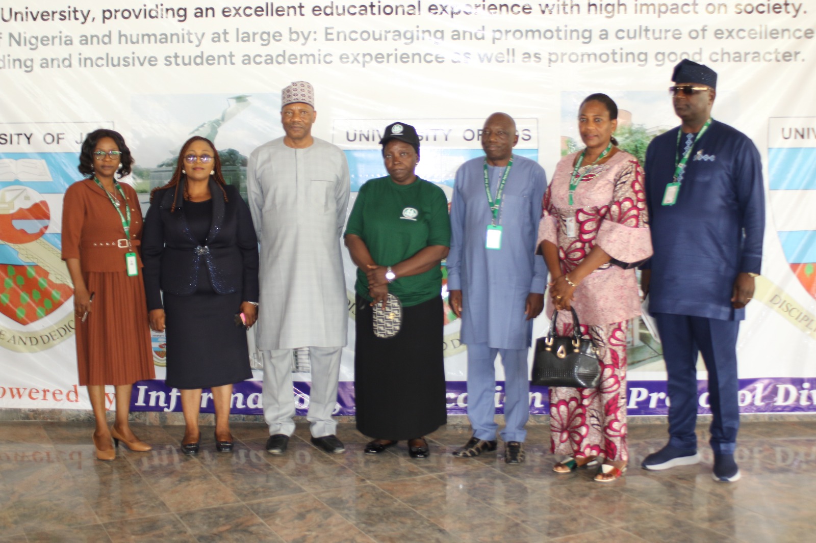 Barr. Olivia Dazyem Chairperson PL Gender and Equal Opportunities Commission with Management