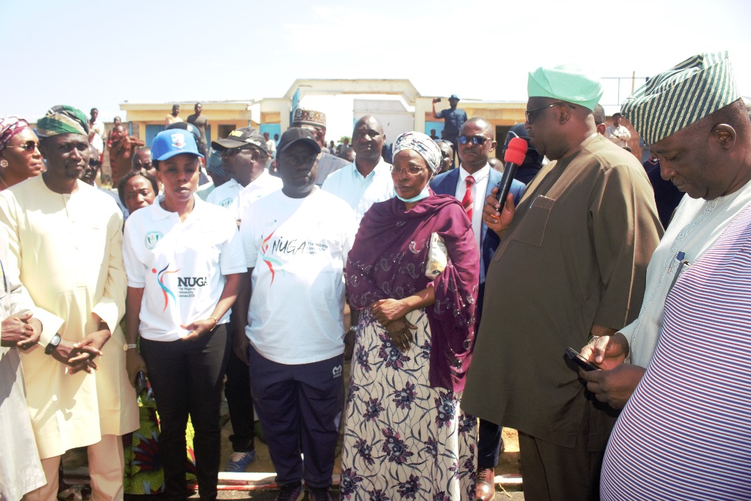 UNIJOS GIVES HEROIC WELCOME TO PLATEAU STATE GOVERNMENT AS GOVERNOR MUTFWANG INSPECTS NUGA GAMES FACILITIES