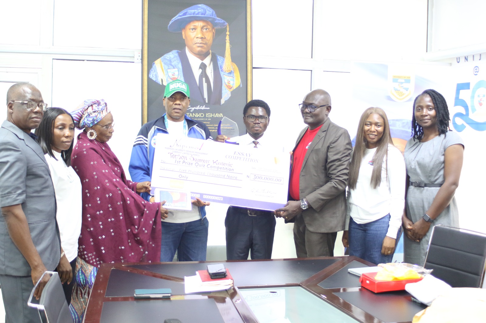 UNIJOS Student Wins ₦500,000 in NUPEMCO National Essay Competition