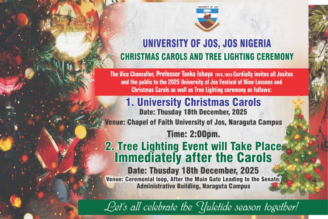 2025 UNIJOS CHRISTMAS CAROL & TREE LIGHTING CEREMONY