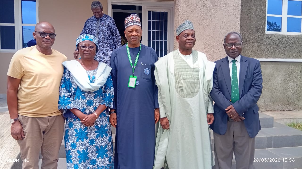 ASUU National President, Prof. Lami Lombin, VC, ES, and Prof. Mafuyai