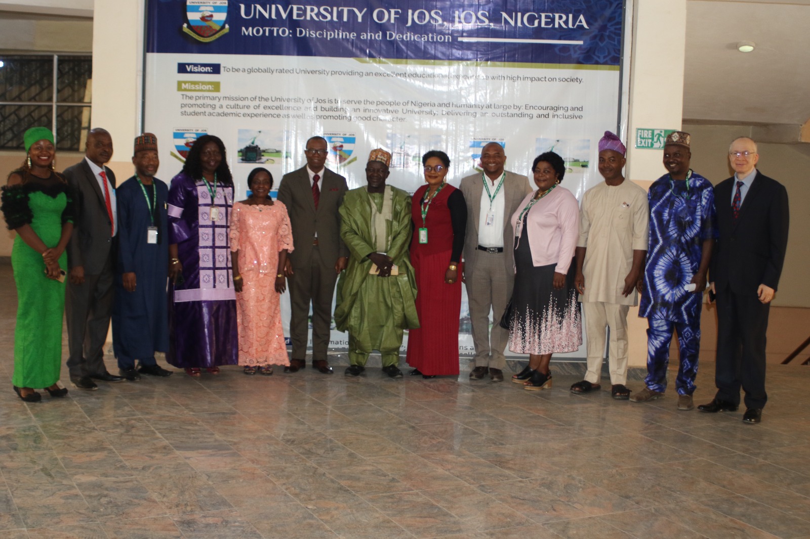 LRCN Team on a Courtesy call University Management