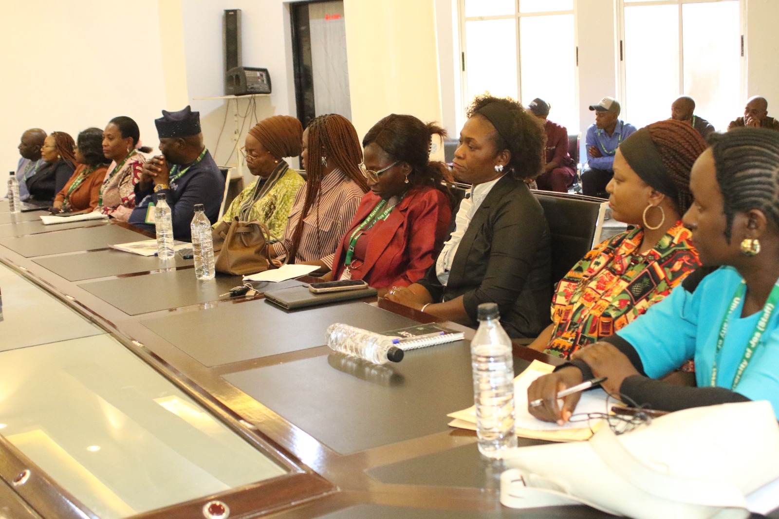 Management and cross section of Unijos Staff