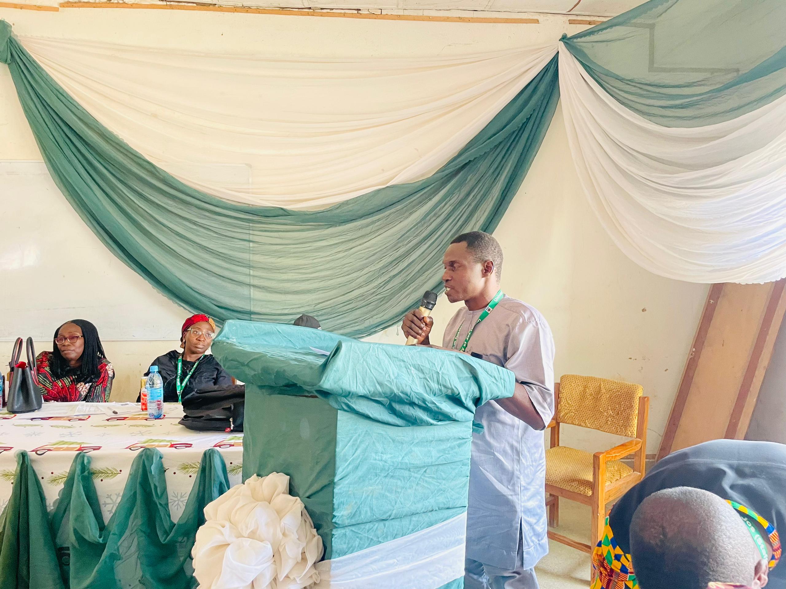 Mr. Basil Ahmadu, representing the Dean Students Affairs.jpg