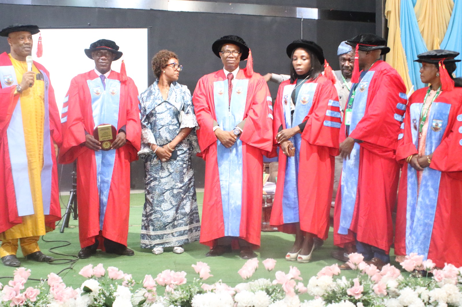 University Management with Professor Raymond Ishaya Daspan and his family