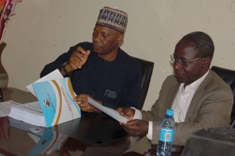 VC and Prof Mafuyai