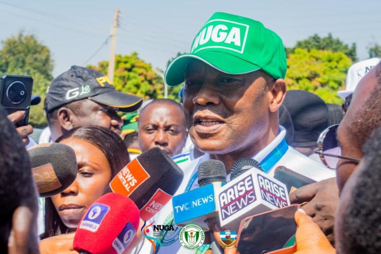 Countdown to NUGA 2025 Begins as UNIJOS Takes Jos Streets by Storm