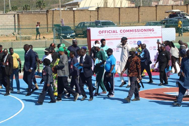 GOVERNOR MUTFWANG COMMISSIONS ASR AFRICA MULTI-PURPOSE SPORTS COMPLEX AT UNIJOS, REAFFIRMS COMMITMENT TO YOUTH AND SPORTS DEVELOPMENT