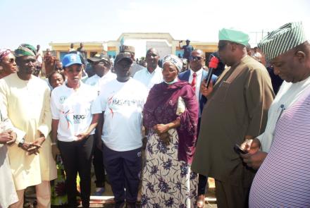 UNIJOS GIVES HEROIC WELCOME TO PLATEAU STATE GOVERNMENT AS GOVERNOR MUTFWANG INSPECTS NUGA GAMES FACILITIES