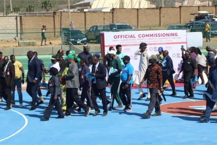 GOVERNOR MUTFWANG COMMISSIONS ASR AFRICA MULTI-PURPOSE SPORTS COMPLEX AT UNIJOS, REAFFIRMS COMMITMENT TO YOUTH AND SPORTS DEVELOPMENT