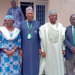 ASUU National President, Prof. Lami Lombin, VC, ES, and Prof. Mafuyai