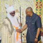 Deputy Vice Chancellor Administration in a Handshake with the Chancellor