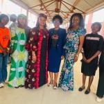 Dr. Iirmdu, Mrs. kangyang Nyango and Mrs. Keturah Shammah with mentees from GEM International