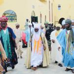 His Highness Mallam Ahmed Nuhu Bamalli CFR LLD the Emir of Zazzau and Chancellor University of Jos.JPG
