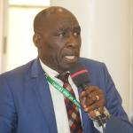 Prof. Dogo - Principal Manager of the Multi-Omics Lab making his presentation