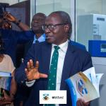 Prof. Mafuyai leading a tour of the Centre