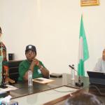 Professor Chikas Director CGWS speaking as VC and Chairperson PLGEOC look on