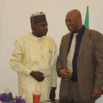 Representative of JAMB Registrar and VC at the Matriculation Lunch