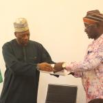 VC handing over FRSC items to the University CSO.jpg