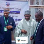 VC, ES and Prof. Mafuyai rubbing minds