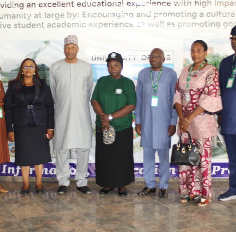Barr. Olivia Dazyem Chairperson PL Gender and Equal Opportunities Commission with Management